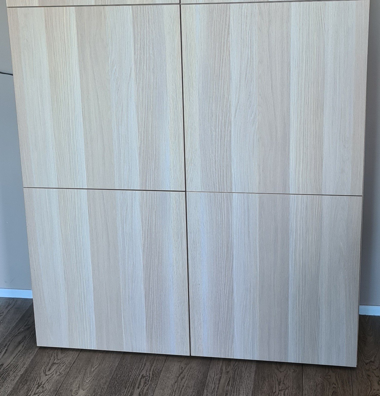 8 IKEA Besta Lappviken deuren licht eiken geglazuurd 60x64cm, Huis en Inrichting, Ophalen, Zo goed als nieuw