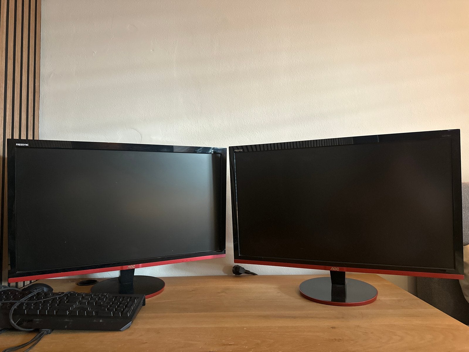 Set van 2 AOC Gaming Monitoren - Full HD, 24 inch, Computers en Software, Ophalen of Verzenden, Zo goed als nieuw, Full HD, Gaming