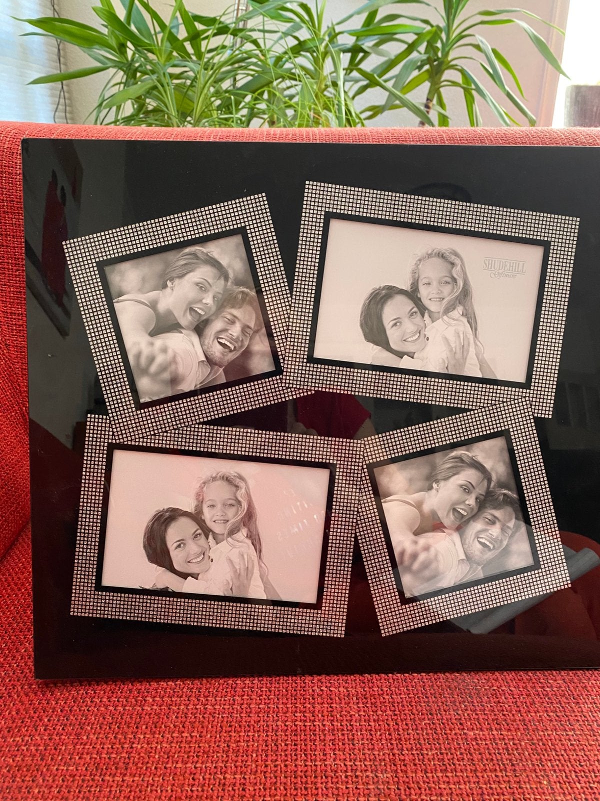 zware zwart wit zilver fotolijst 38x34, Audio, Tv en Foto, Fotografie | Fotolijsten, Sierrand, Collagefotolijst, Nieuw, Ophalen of Verzenden