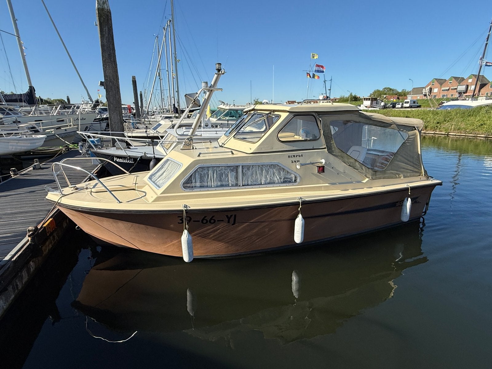 Te koop: shetland 640 boot met 60 pk mercury, Watersport en Boten, Motorboten en Motorjachten, 60 pk, Gebruikt, Kajuitboot, Buitenboordmotor