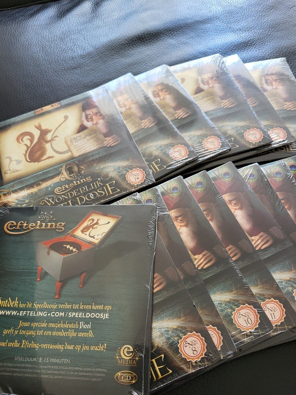 Efteling Wonderlijk Speeldoosje CD's - Nieuw en Geseald, Ophalen of Verzenden, Nieuw, Overige typen