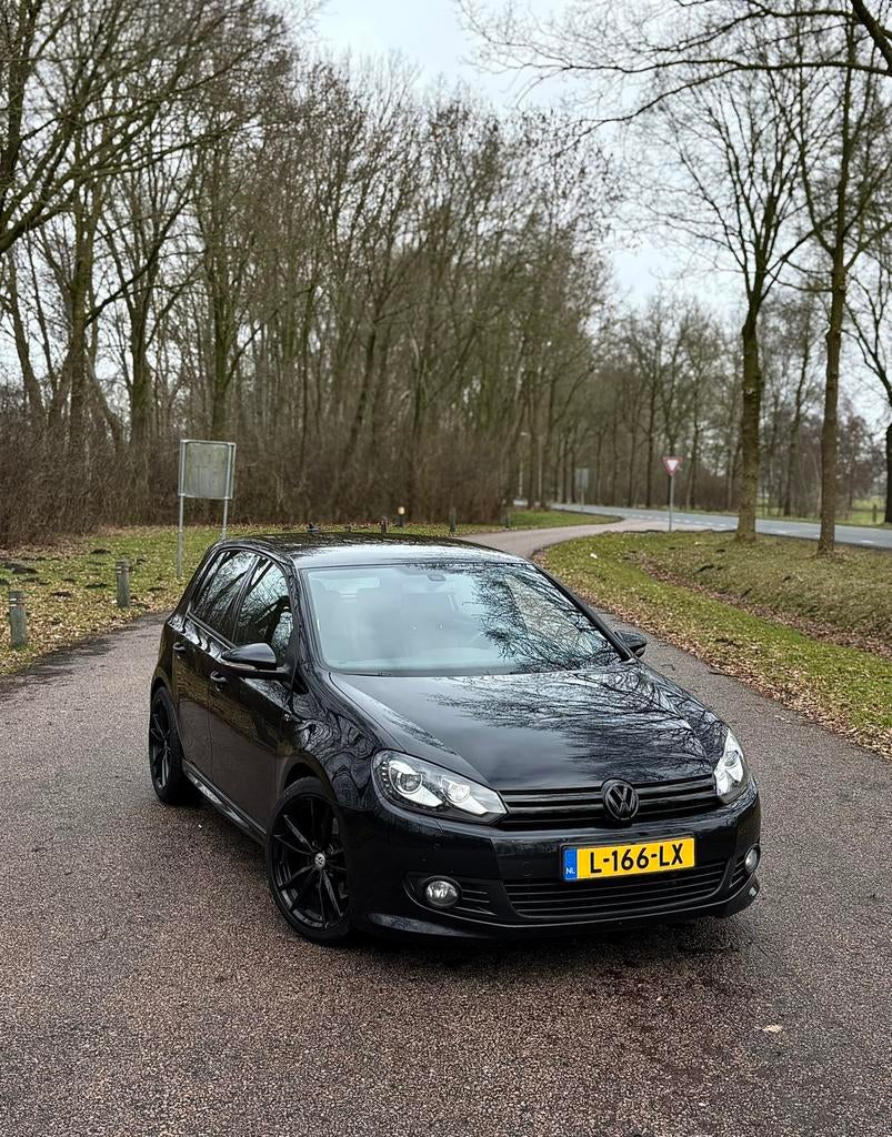 Volkswagen Golf R-Line! 1.4 TSI 160pk 2012, Auto's, Voorwielaandrijving, Zwart, 4 cilinders, Zwart