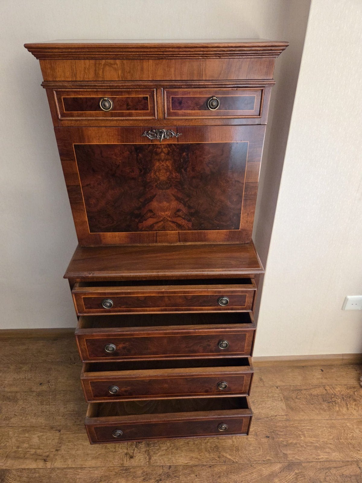 Secretaire Biedermeier, Huis en Inrichting, Kasten | Secretaires, Ophalen, Gebruikt, Biedermeier