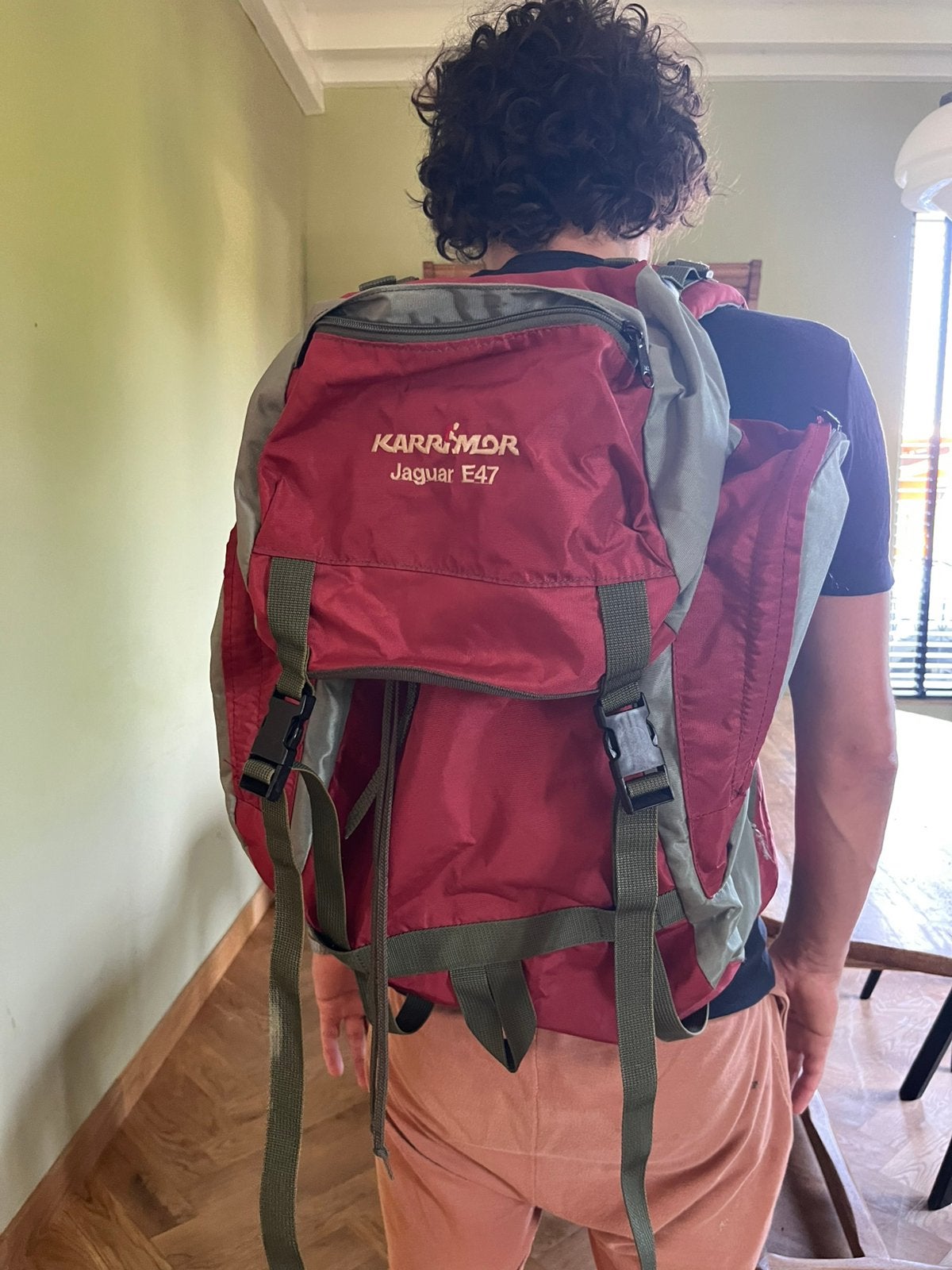 Karrimor Jaguar E47 Backpack - Rugtas voor Hiking & Reizen, Overige merken, 40 cm of meer, Ophalen of Verzenden, Zo goed als nieuw