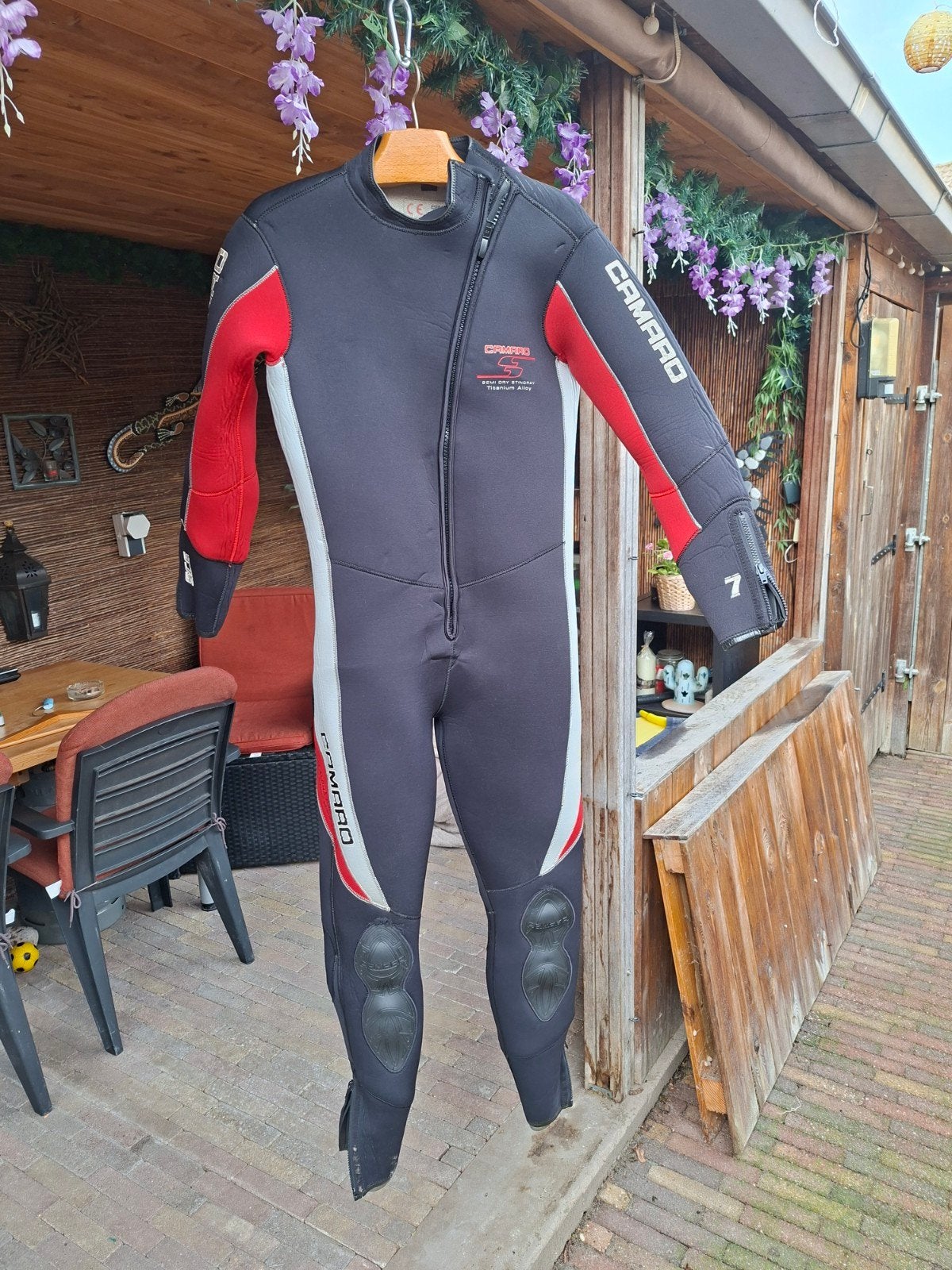 Camaro duikpak XL-54 met ijs/body vest, Ophalen, Gebruikt, Duikpak