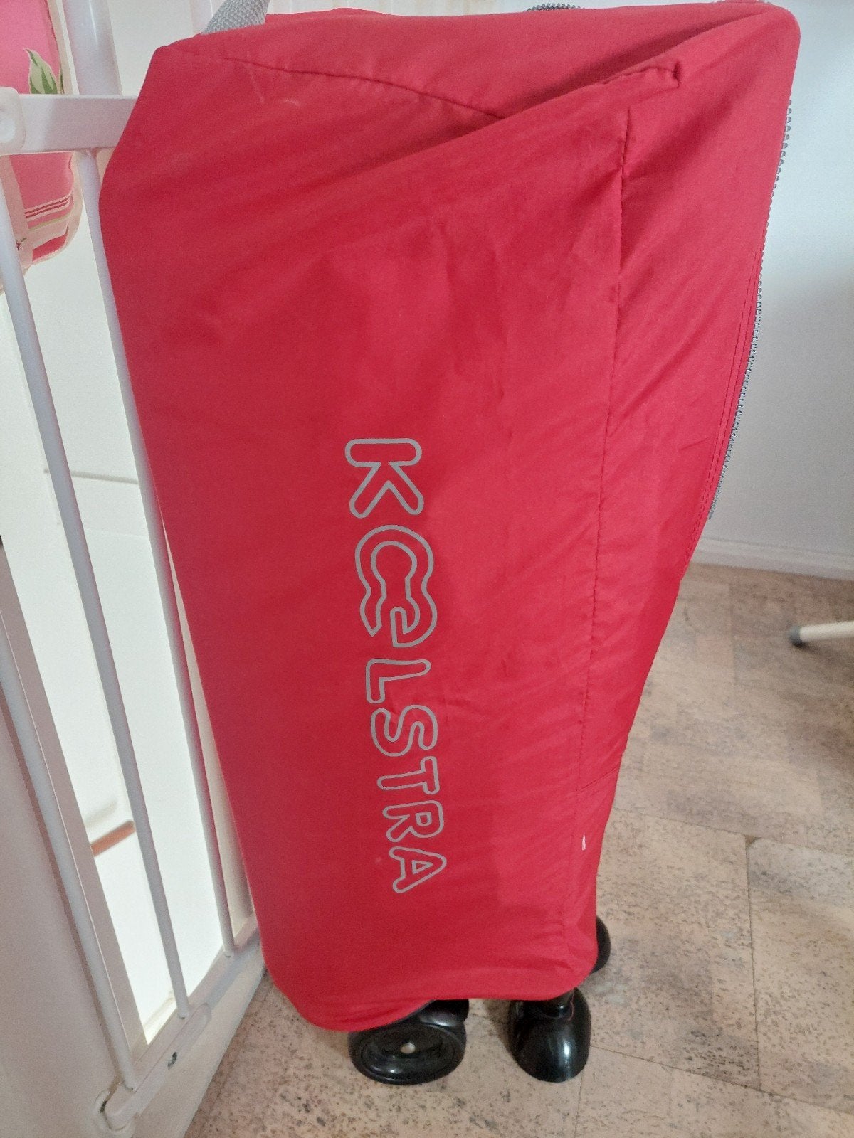 Gratis Koelstra campingbed in draagtas, Ophalen, Gebruikt