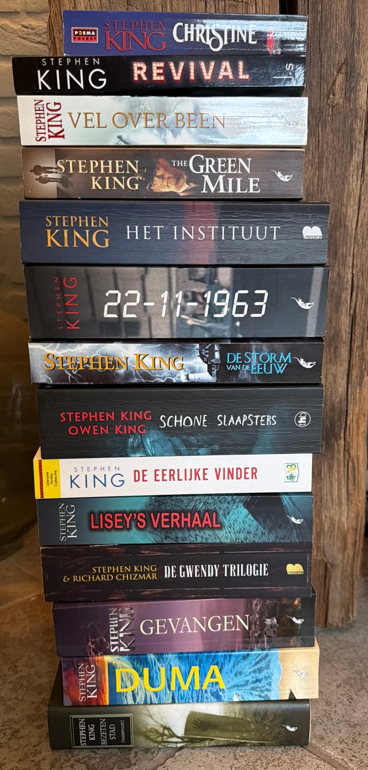 14 Stephen King boeken - Diverse titels, Ophalen of Verzenden, Gelezen, Nederland