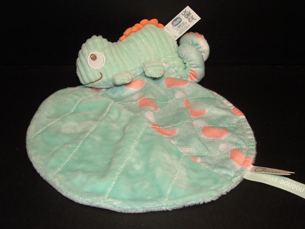 CHICCO KAMELEON MY SWEET DOUDOU KNUFFELDOEK RO, Kinderen en Baby's, Speelgoed | Knuffels en Pluche, Ophalen of Verzenden, Nieuw