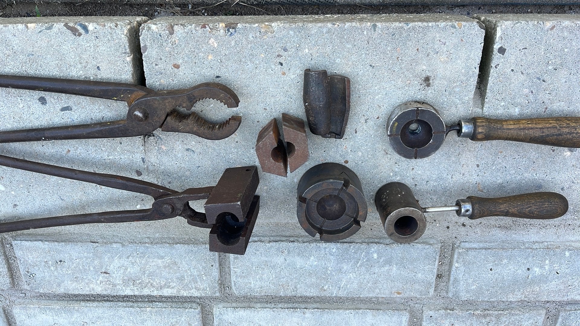 Hand gereedschap voor het smeden van metalen, Ophalen of Verzenden, Zo goed als nieuw