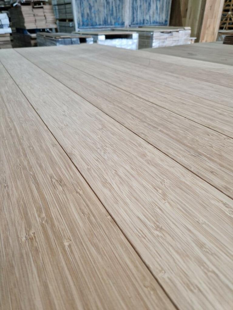 150M2 BAMBOE VLOER, MULTIPLANK 15MM DIK 125MM BREED, Ophalen of Verzenden, Nieuw, 75 m² of meer, Parket