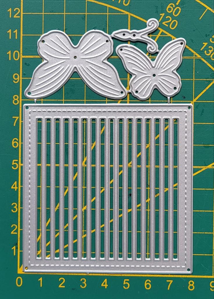 Nieuw. Snijmal frame/ raster/ vlinder, Hobby en Vrije tijd, Kaarten | Zelf maken, Ophalen of Verzenden, Nieuw, Overige thema's