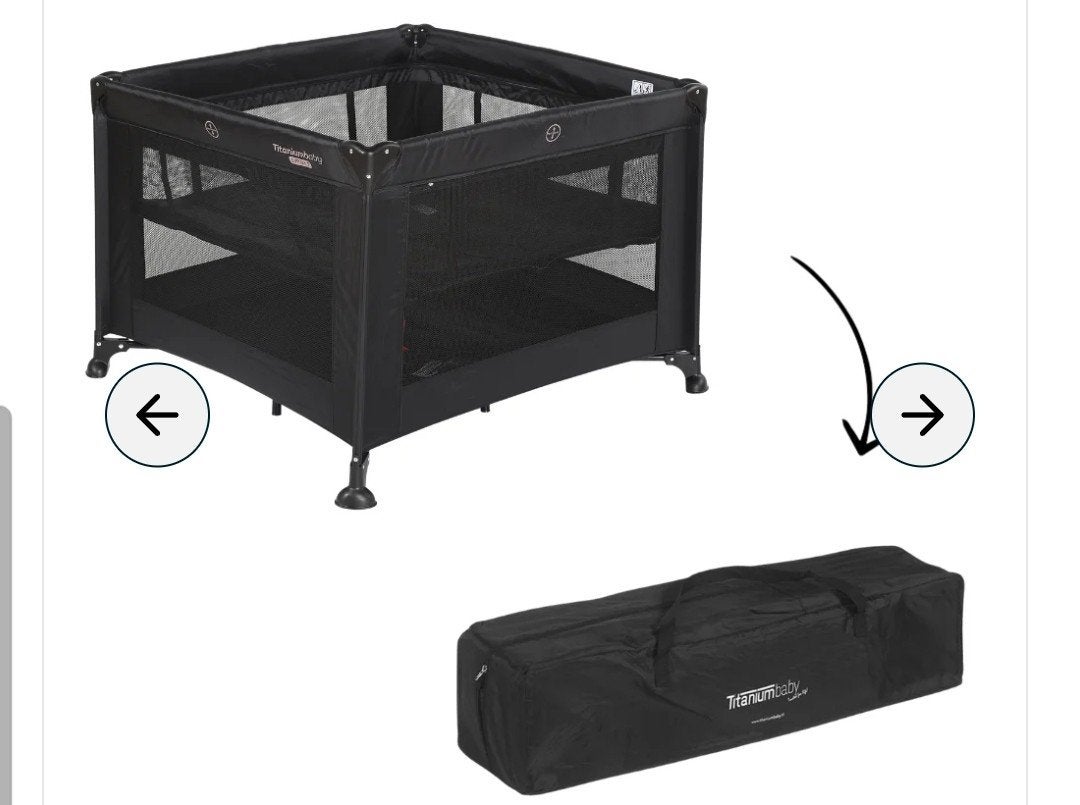 Foto 2 van Te koop: Opvouwbare box, Titaniumbaby