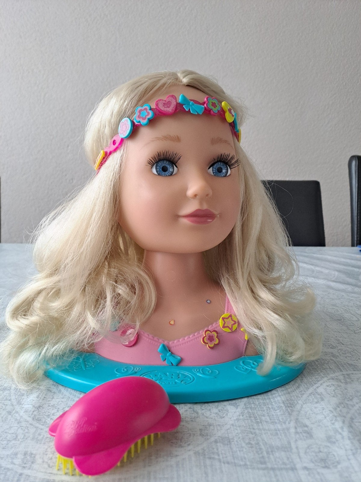 Babyborn haar en make-up pop, Ophalen, Zo goed als nieuw, Babypop