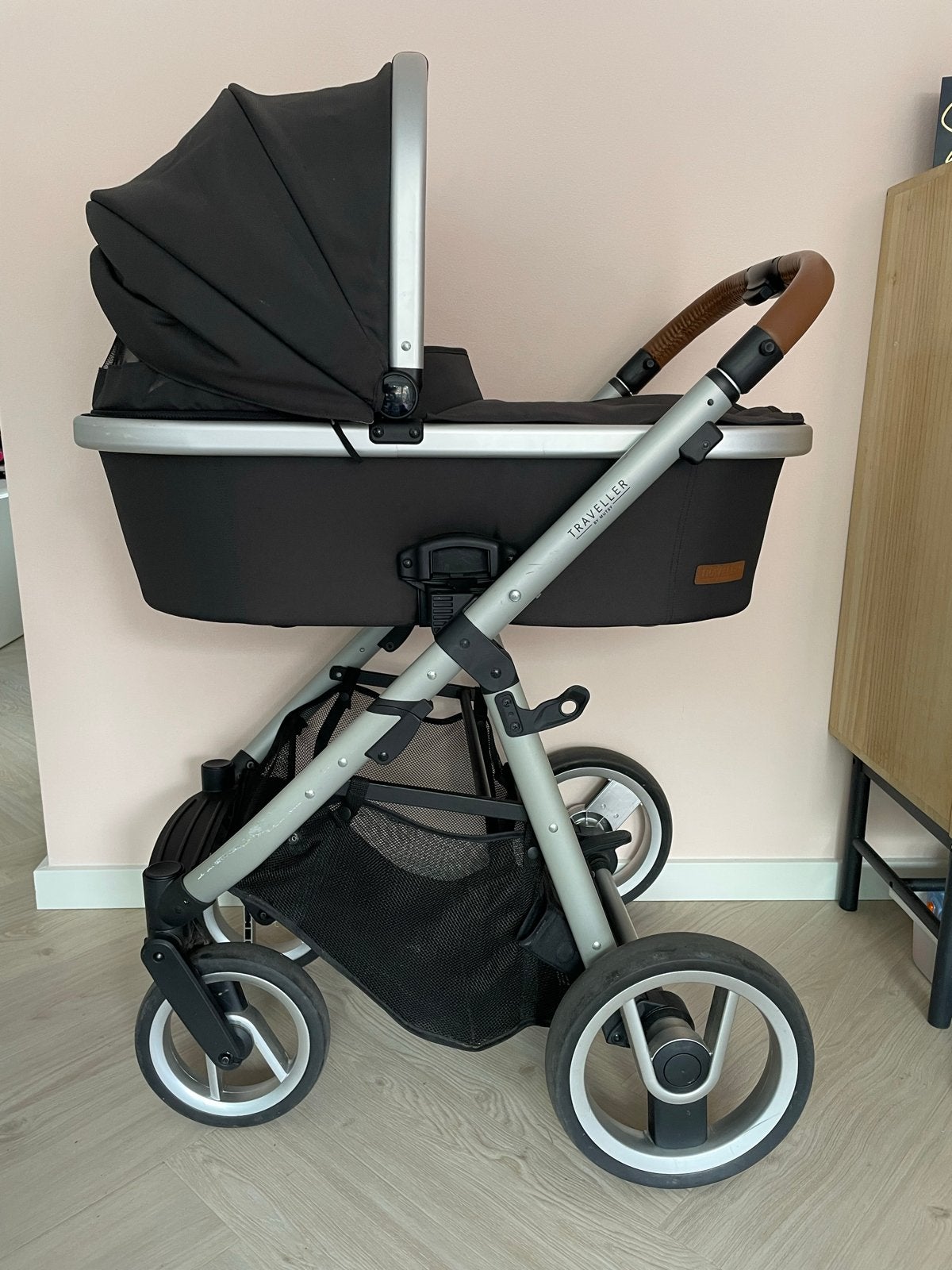 Mutsy Traveller Combiwagen met accessoires, Ophalen, Gebruikt, Combiwagen, Met reiswieg