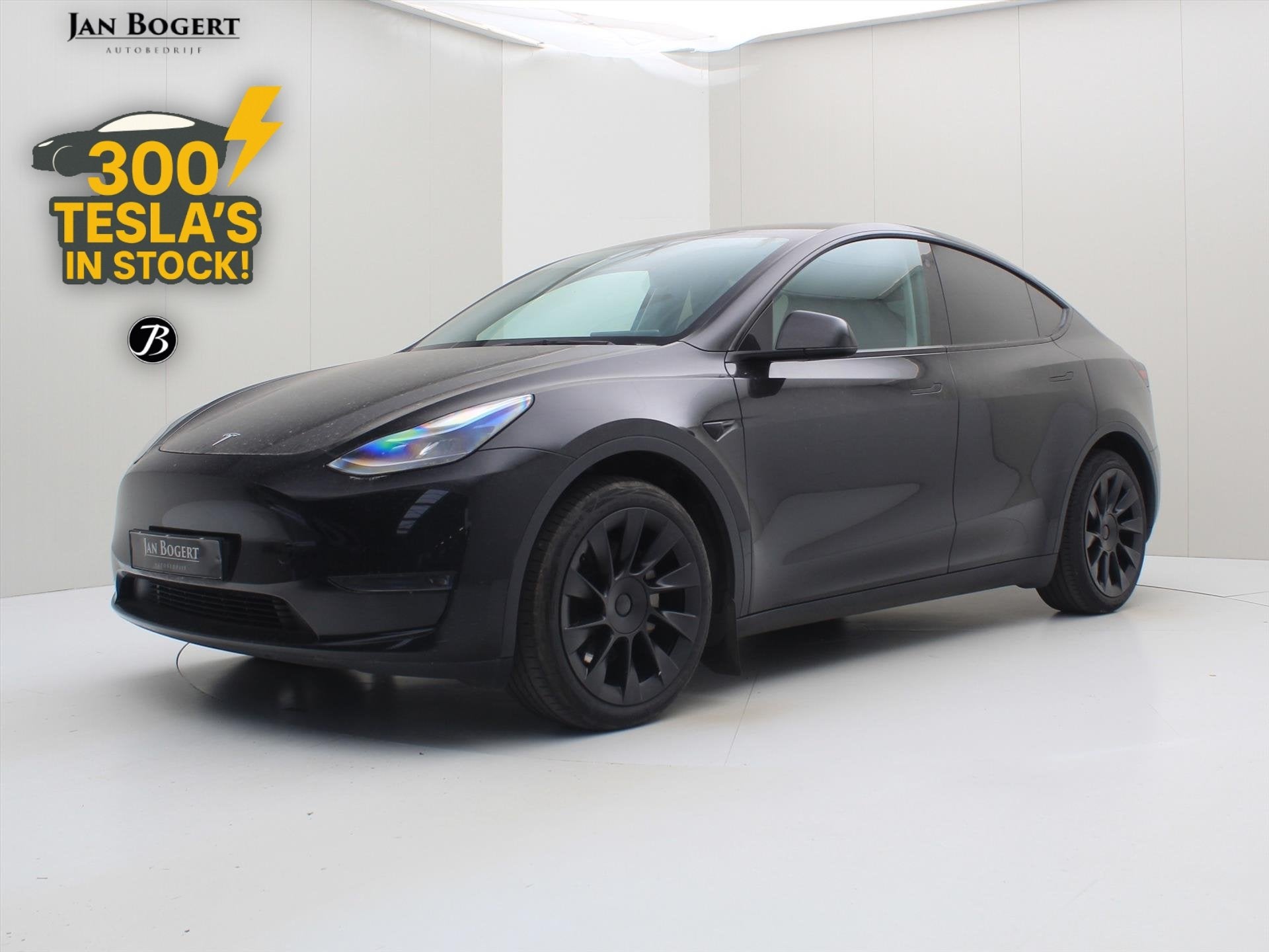 Tesla Model Y Long-Range AWD 92.6% SoH [ TREKHAAK+ENHANCED A, Auto's, Automaat, Gebruikt, Zwart, Zwart