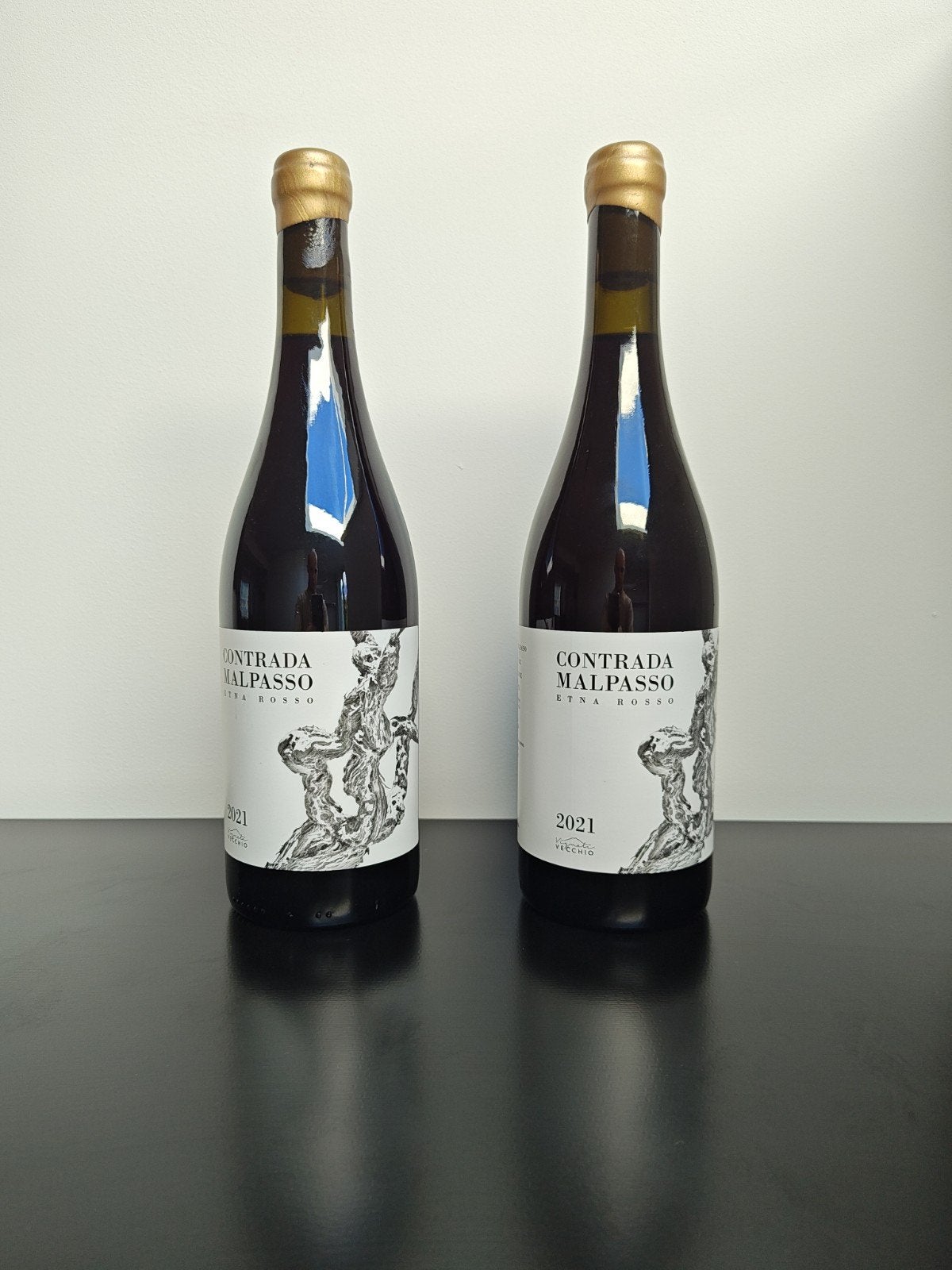 Contrada Malpasso Etna Rosso 2021 - 2 flessen, Verzamelen, Nieuw, Rode wijn, Vol, Italië