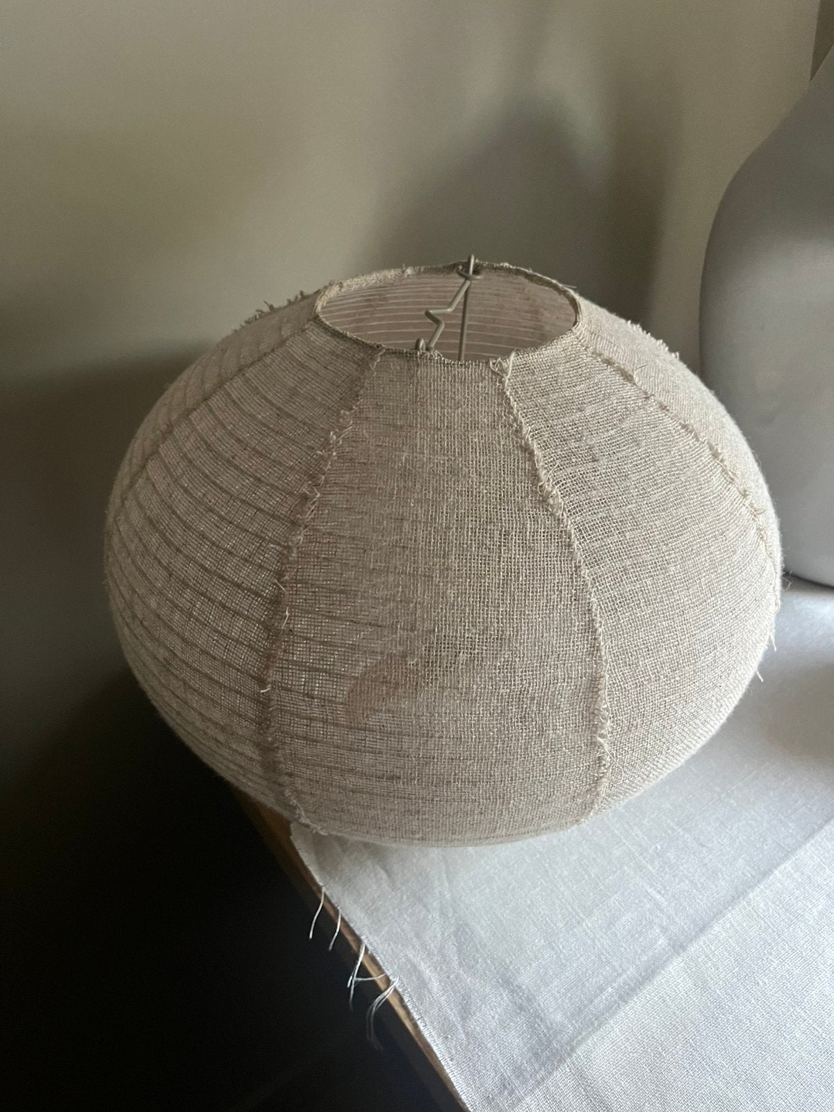 Zara Home linnen lampenkap - small nieuw, Huis en Inrichting, Hanglamp, Beige, Nieuw, Ophalen of Verzenden