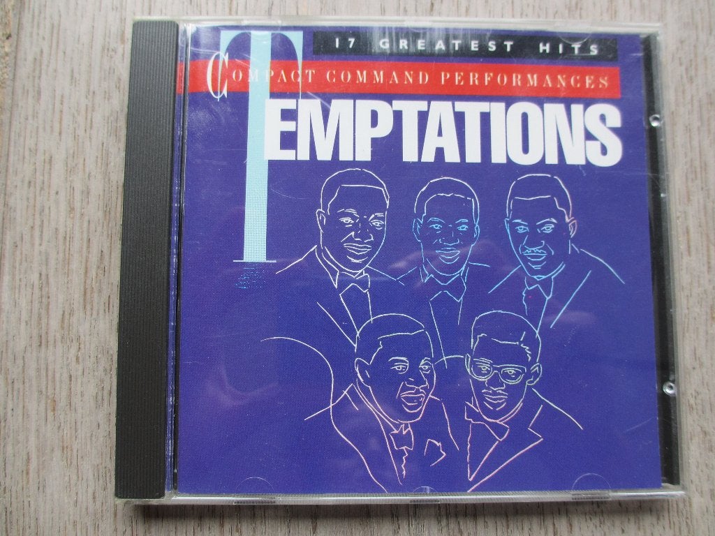 Cd Temptations – 17 greatest hits, Gebruikt, Ophalen of Verzenden, Verzamelalbum, R&B