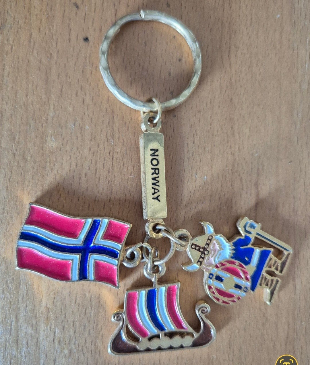 sleutelhanger Noorwegen, Verzamelen, Ophalen of Verzenden, Zo goed als nieuw