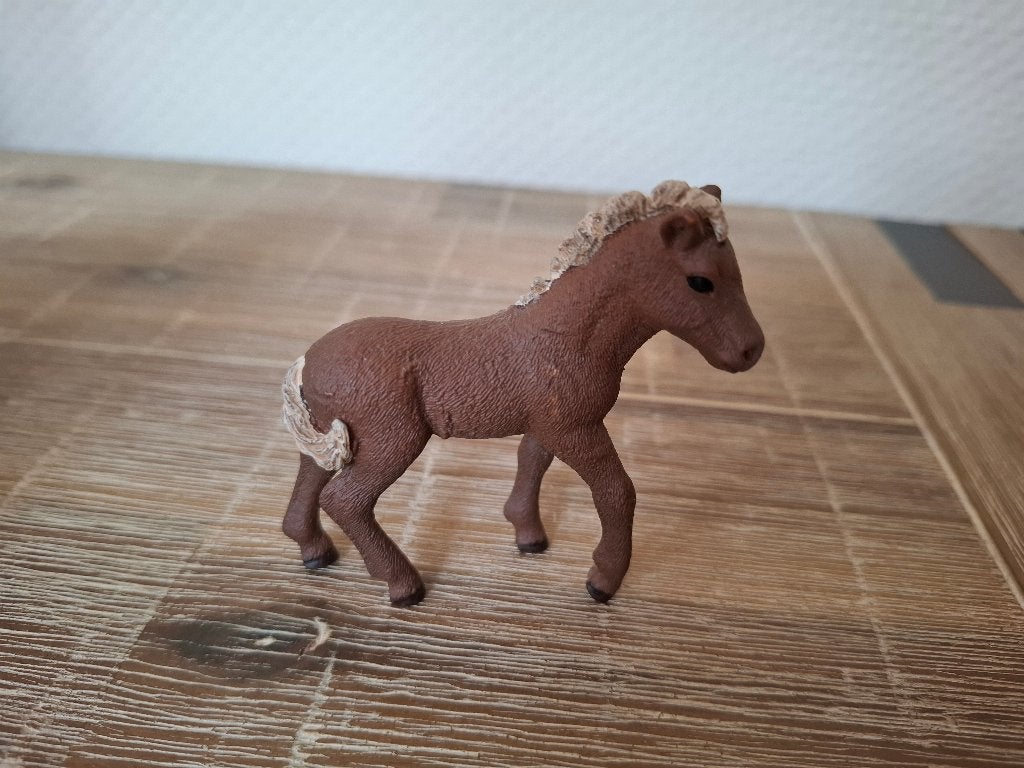 Schleich 42363 veulen uit set ruiter en ijslandse pony's, Ophalen of Verzenden, Zo goed als nieuw