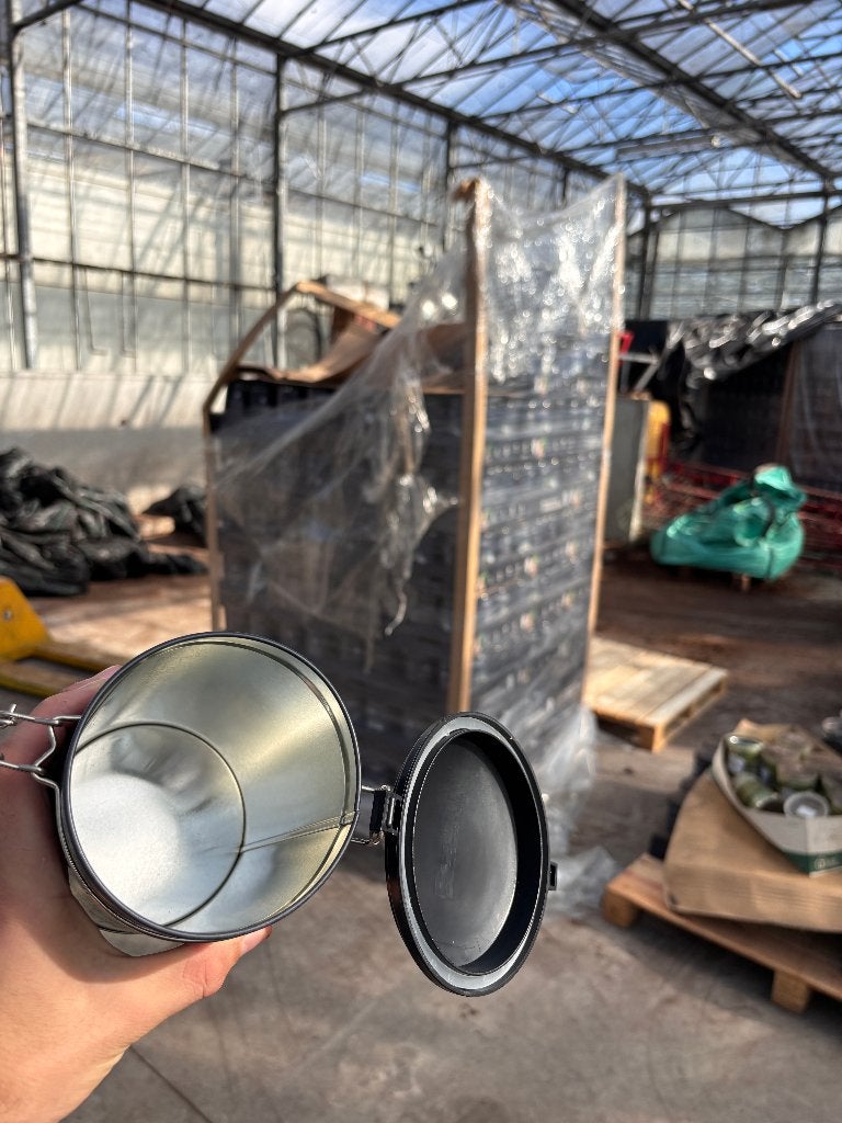 Gratis afhalen tinnen blikken (per pallet), Ophalen of Verzenden, Nieuw, Overige metalen