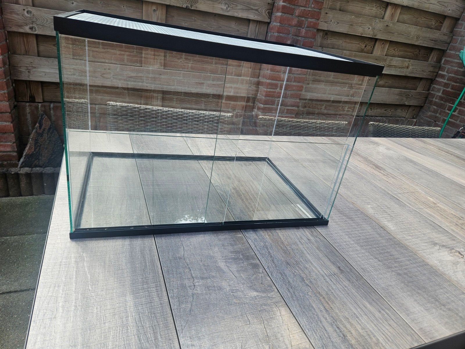 Hamster/ Girbil terrarium met 2 schuifruiten zonder plateaus, Dieren en Toebehoren, Knaagdieren en Konijnen | Hokken en Kooien