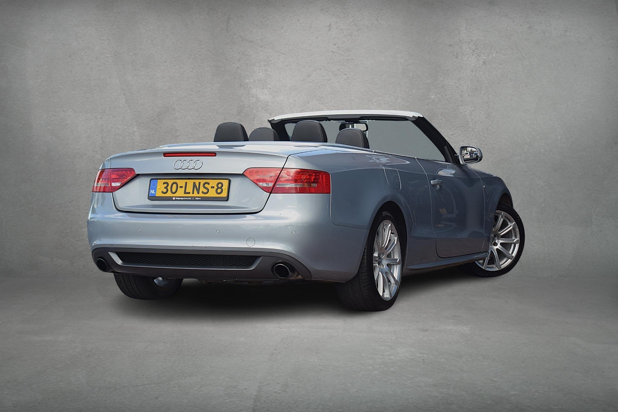 Audi A5 Cabriolet 2.0 TFSI quattro S-edition | S-Line | B&O, Auto's, Euro 5, Stof, Gebruikt, Zwart