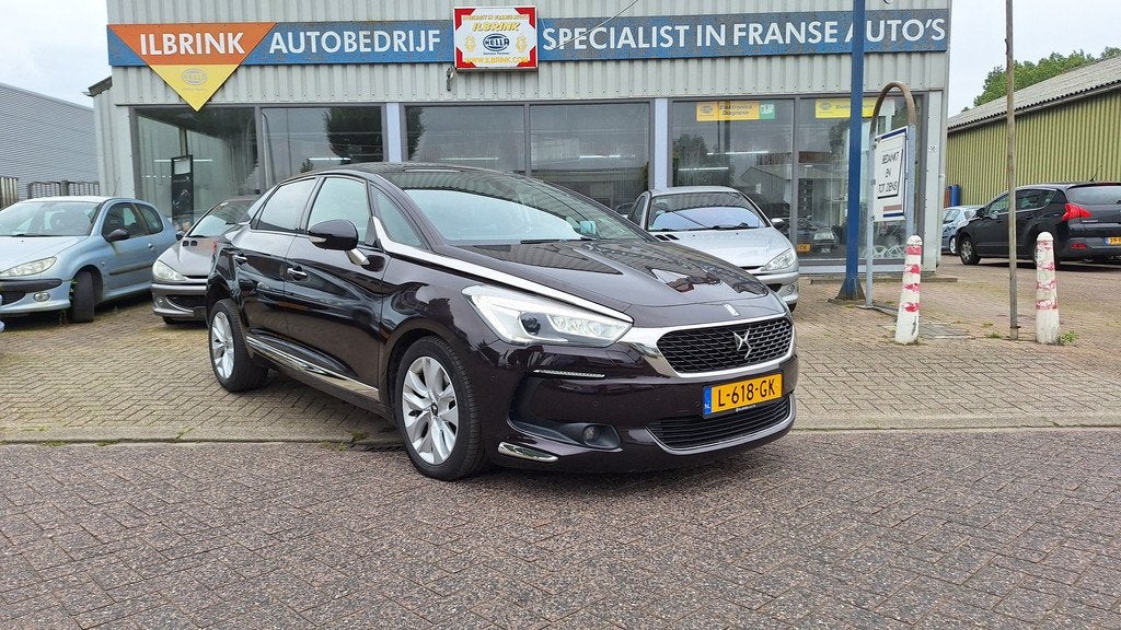 DS Ds 5 1.6THP Automaat Navi/Pano/Climate/Leer/Trekhaak, Auto's, DS, Bedrijf, Te koop, DS 5, ABS, Achteruitrijcamera, Airbags