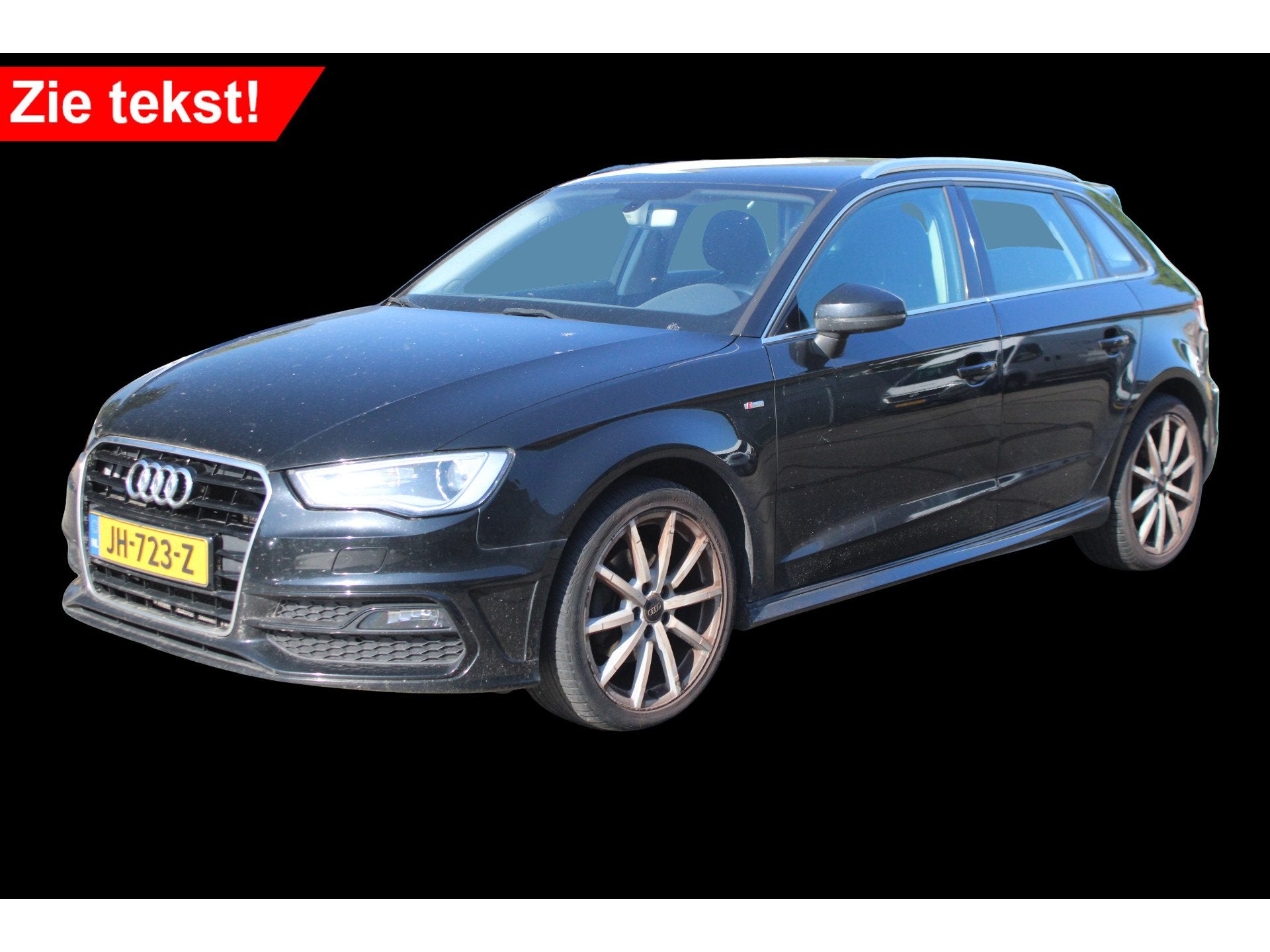 Audi A3 Sportback 1.6 TDI Adrenalin Zie tekst! (bj 2016), Auto's, Audi, Stof, Gebruikt, 4 cilinders, Zwart