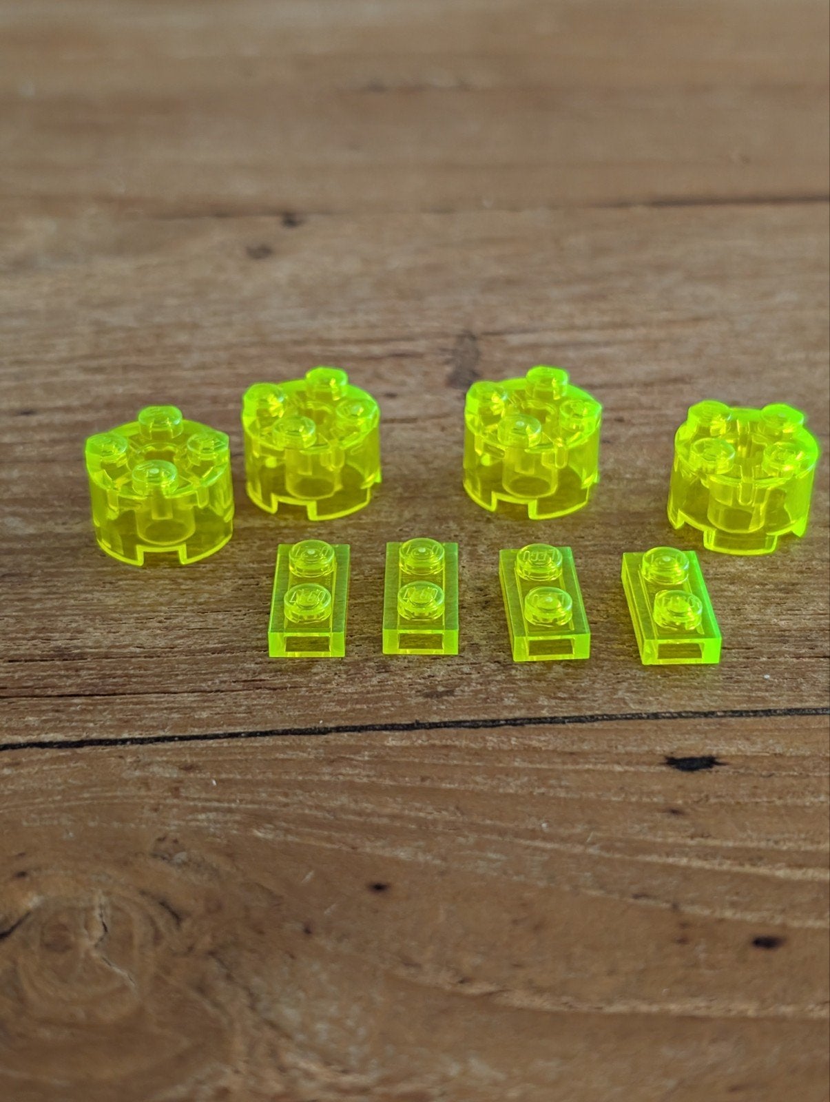 Lego blokjes transparant neon geel, Ophalen of Verzenden, Nieuw, Lego