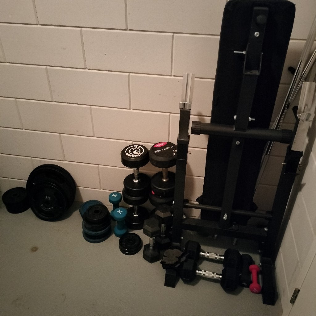 Fitness apparatuur, Ophalen, Krachtstation, Zo goed als nieuw, Metaal