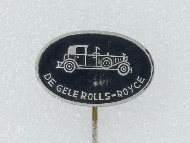 SP1887 Speldje De gele Rolls-Royce, Ophalen of Verzenden, Gebruikt, Overige onderwerpen