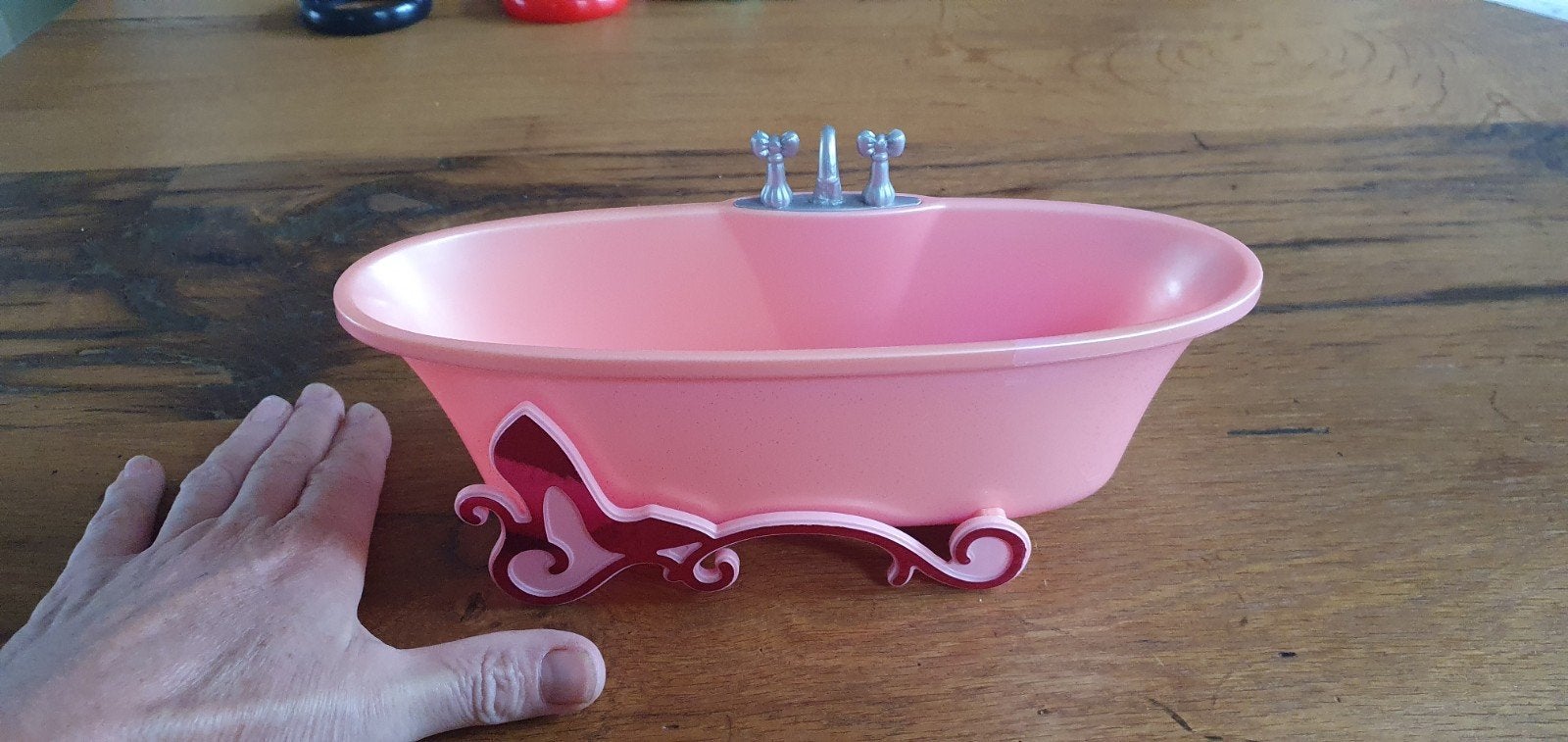 Barbie bad roze speelgoed bad, Ophalen of Verzenden, Barbie