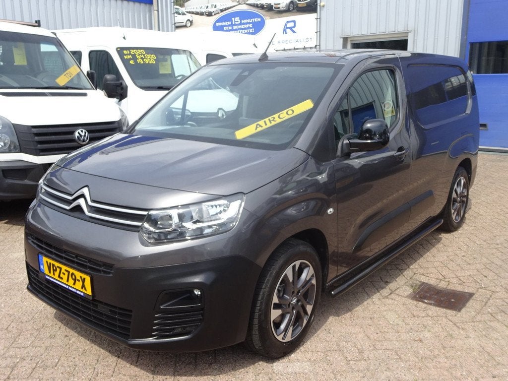 Citroen Ë-Berlingo Club XL 50 kWh 100% Elekrisch LENGTE 2 S, Auto's, Bestelauto's, Gebruikt, Citroën, 750 kg, 3 stoelen