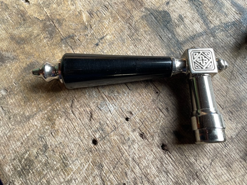 Deurkruk Merk: Artitec-Wallebroek, Ophalen of Verzenden, Zo goed als nieuw, Chroom, Klink of Kruk
