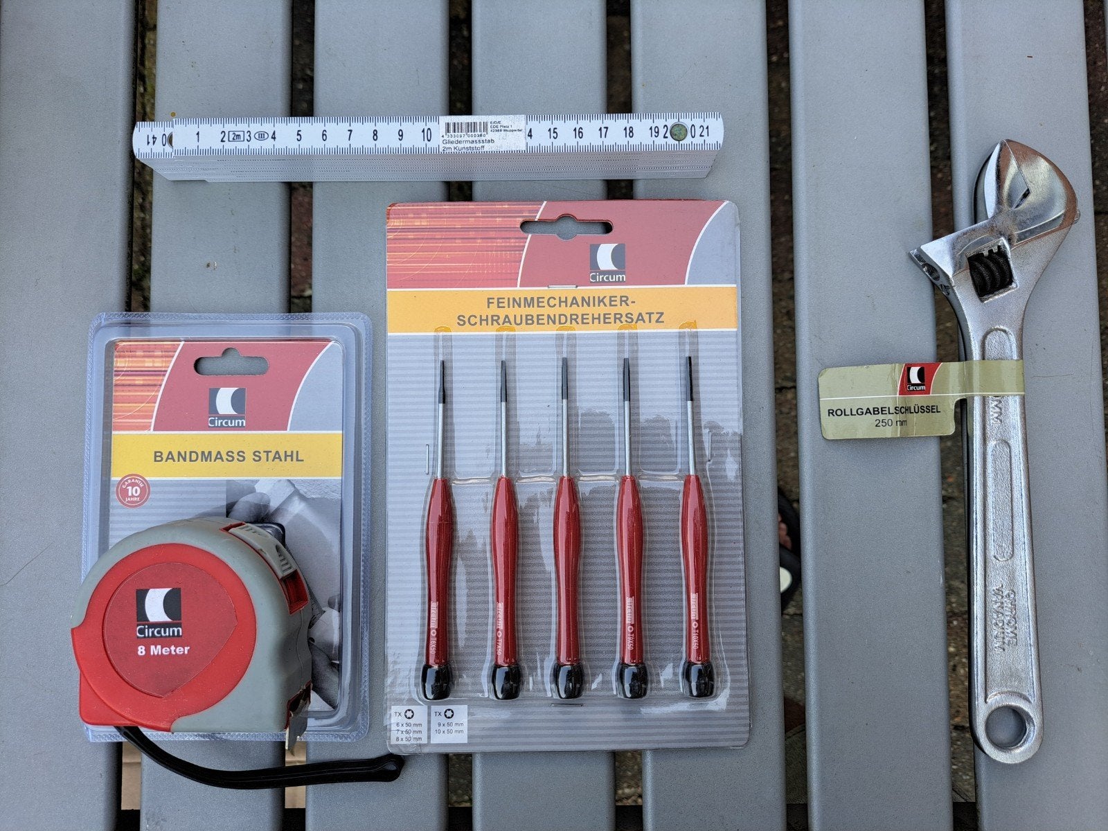 Circum gereedschap: Rolmaat, bahco, schroevendraaiers etc., Ophalen of Verzenden, Nieuw, Overige merken