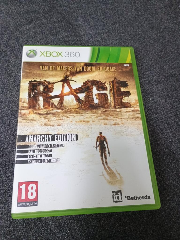 RAGE Anarchy Edition Xbox 360 - Doom/Quake makers, Spelcomputers en Games, Games | Xbox 360, Ophalen of Verzenden