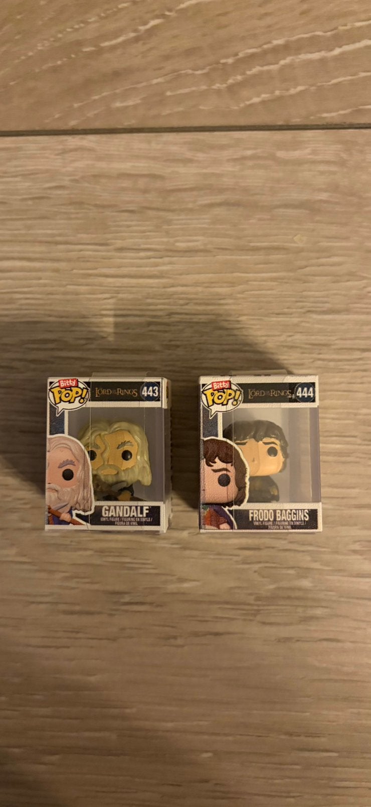 Funko Bitty POP! Frodo Baggins en Gandalf, Ophalen of Verzenden, Zo goed als nieuw
