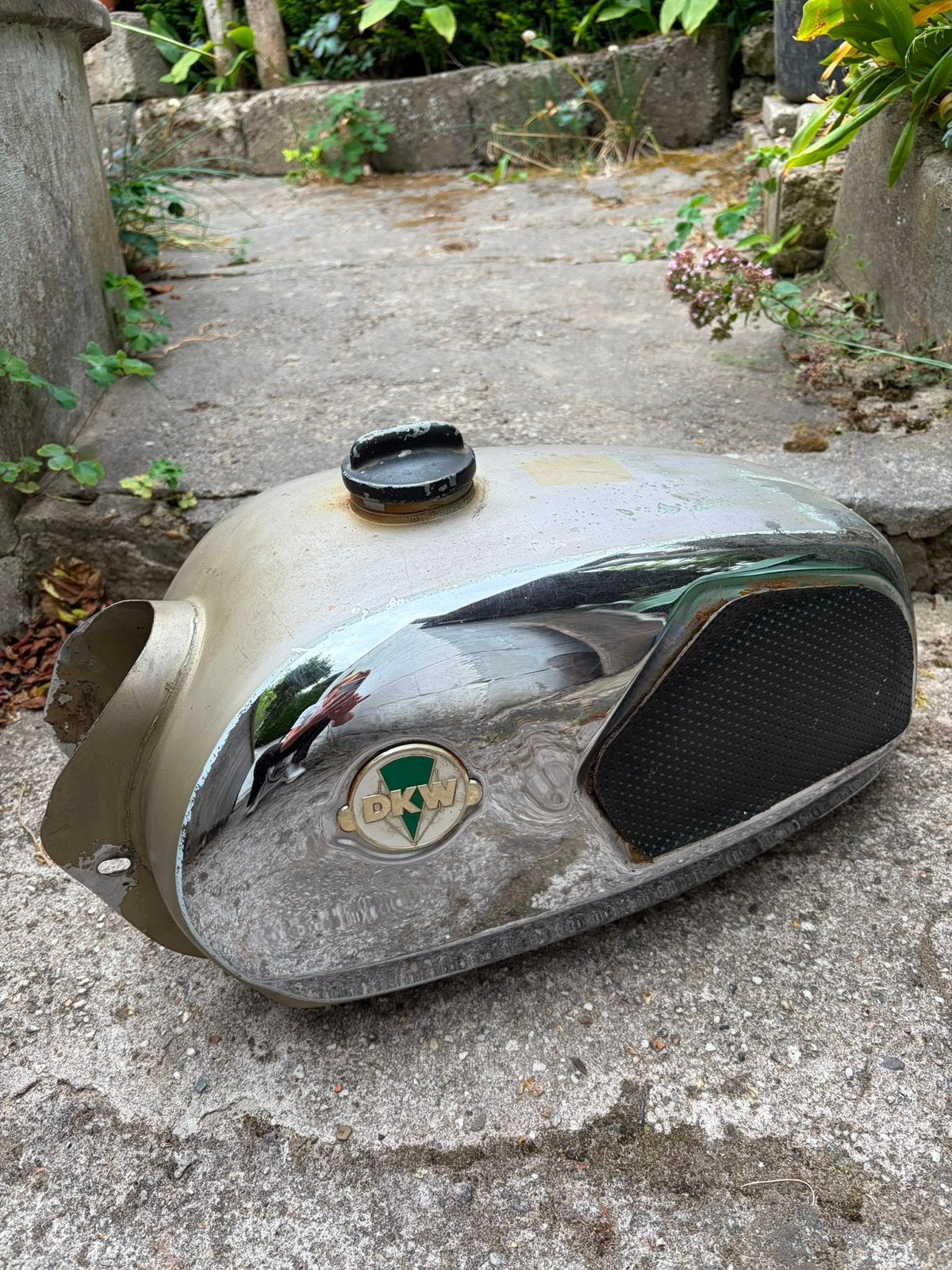 Brandstoftank DKW rt 139, Ophalen of Verzenden, Gebruikt, Tank, Overige merken