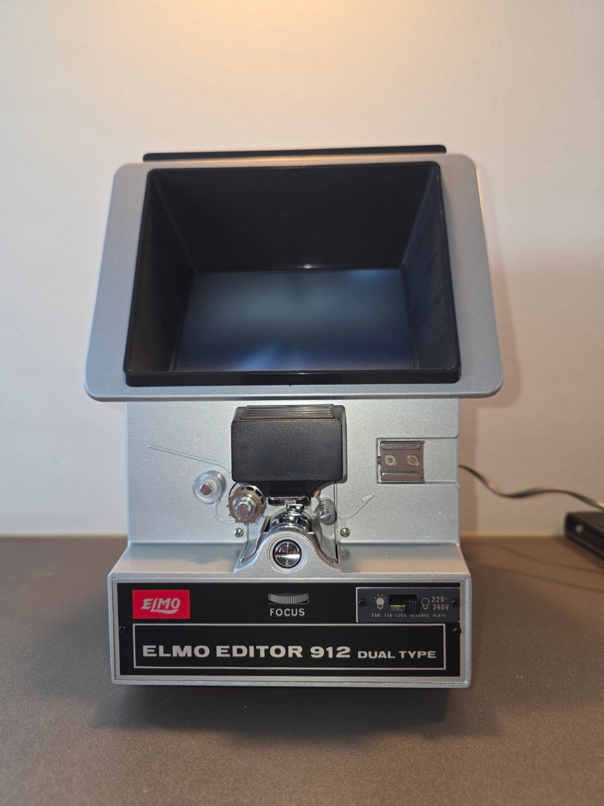 Elmo Editor 912 Dual Type Filmviewer, Ophalen, Accessoire