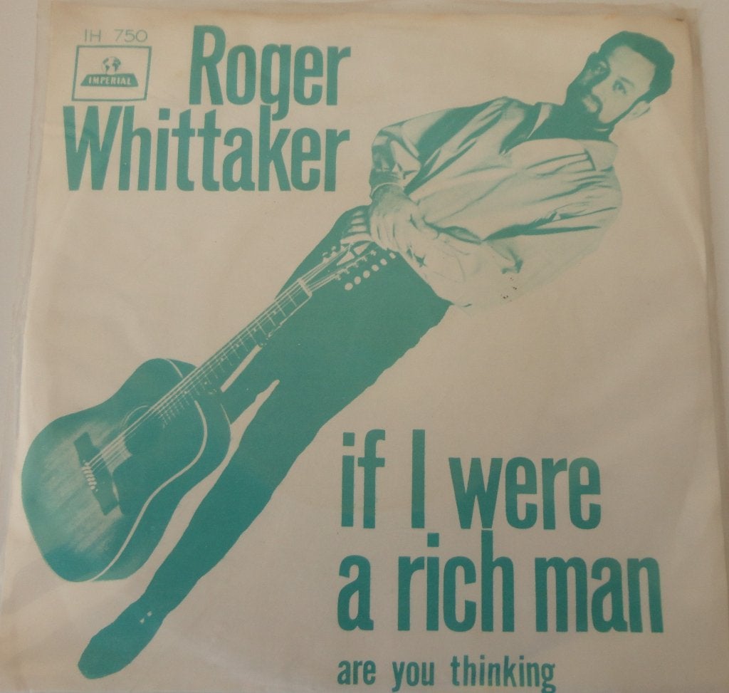 Roger Whittaker > If I were a rich man, Ophalen of Verzenden, Gebruikt, 7 inch, Pop
