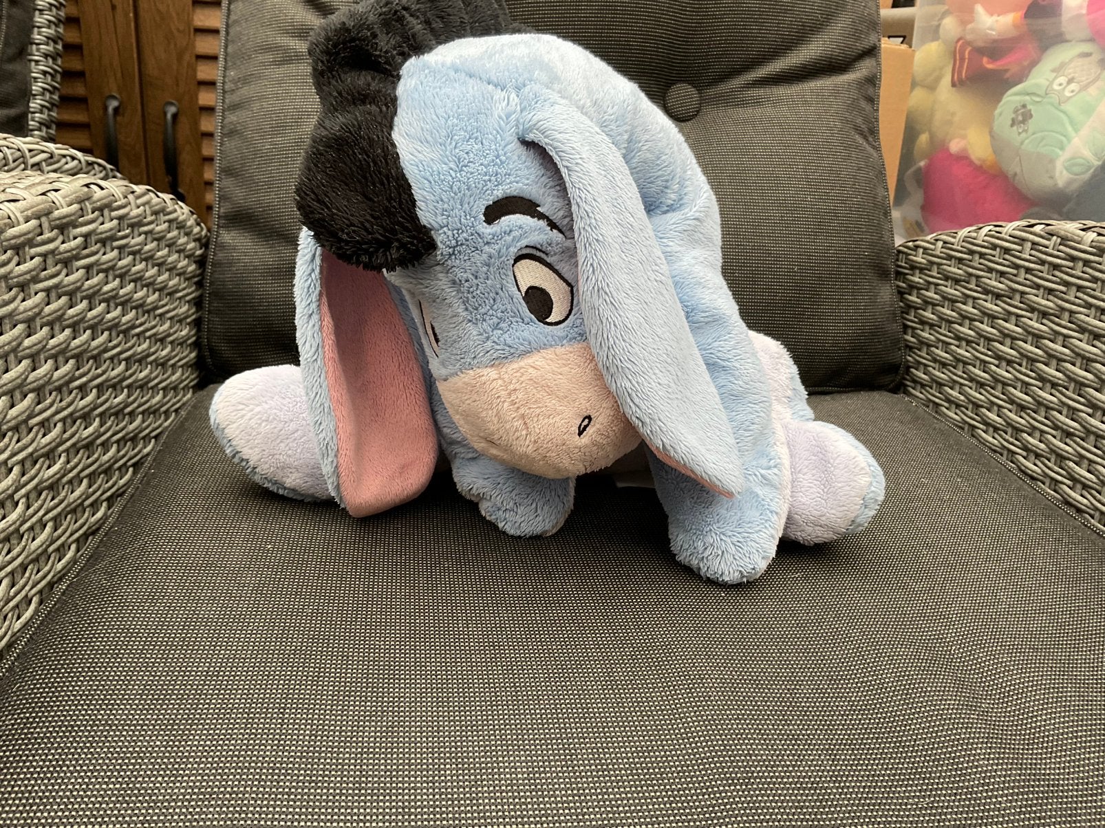 Nieuwe zgan grote Disney Ieoor of Eeyore knuffel 30/35cm, Verzamelen, Disney, Ophalen, Winnie de Poeh of vrienden, Nieuw, Knuffel