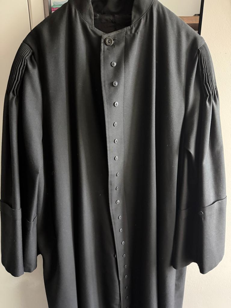 Advocaten Toga, merk Rhebergen, maat 52, Kleding | Dames, Jasjes, Kostuums en Pakken, Ophalen of Verzenden, Maat 46/48 (XL) of groter