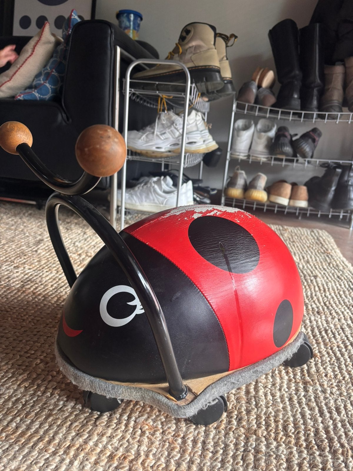 Wheely bug loopwagen lieveheerstbeestje, Ophalen, Gebruikt