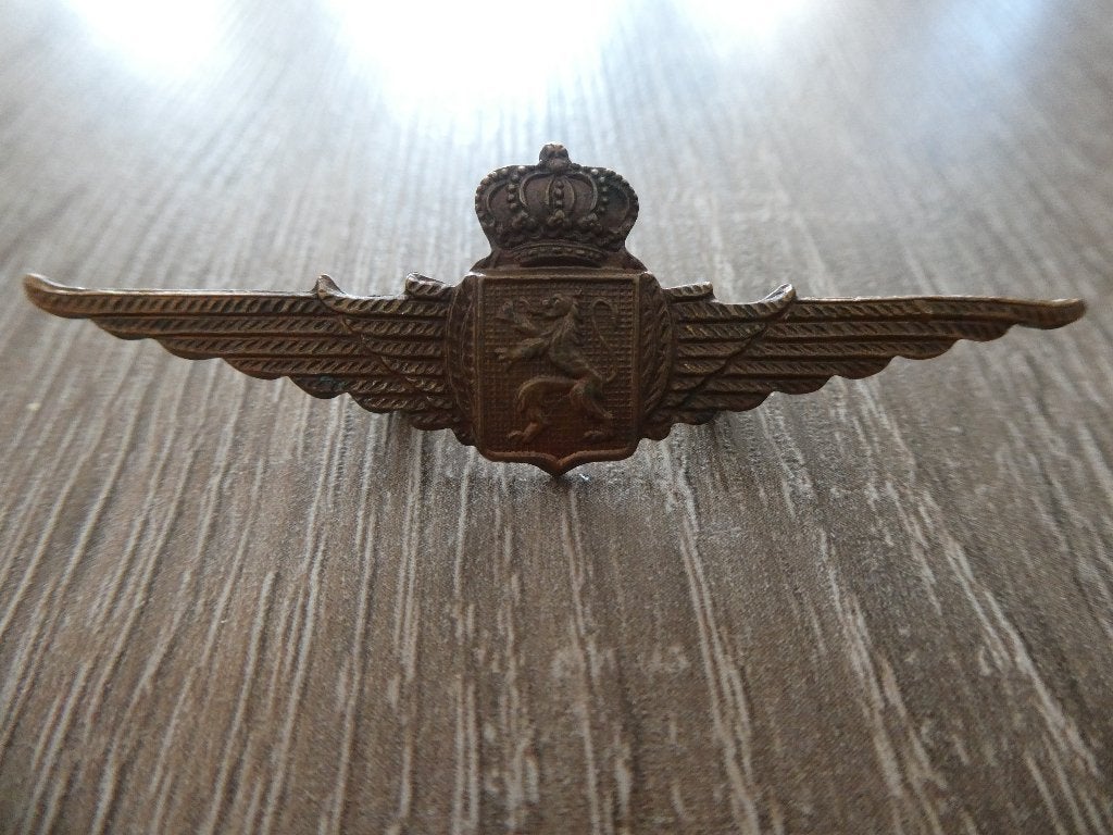 Belgisch Luchtmacht pet embleem., Ophalen of Verzenden, Gebruikt, Schaalmodel