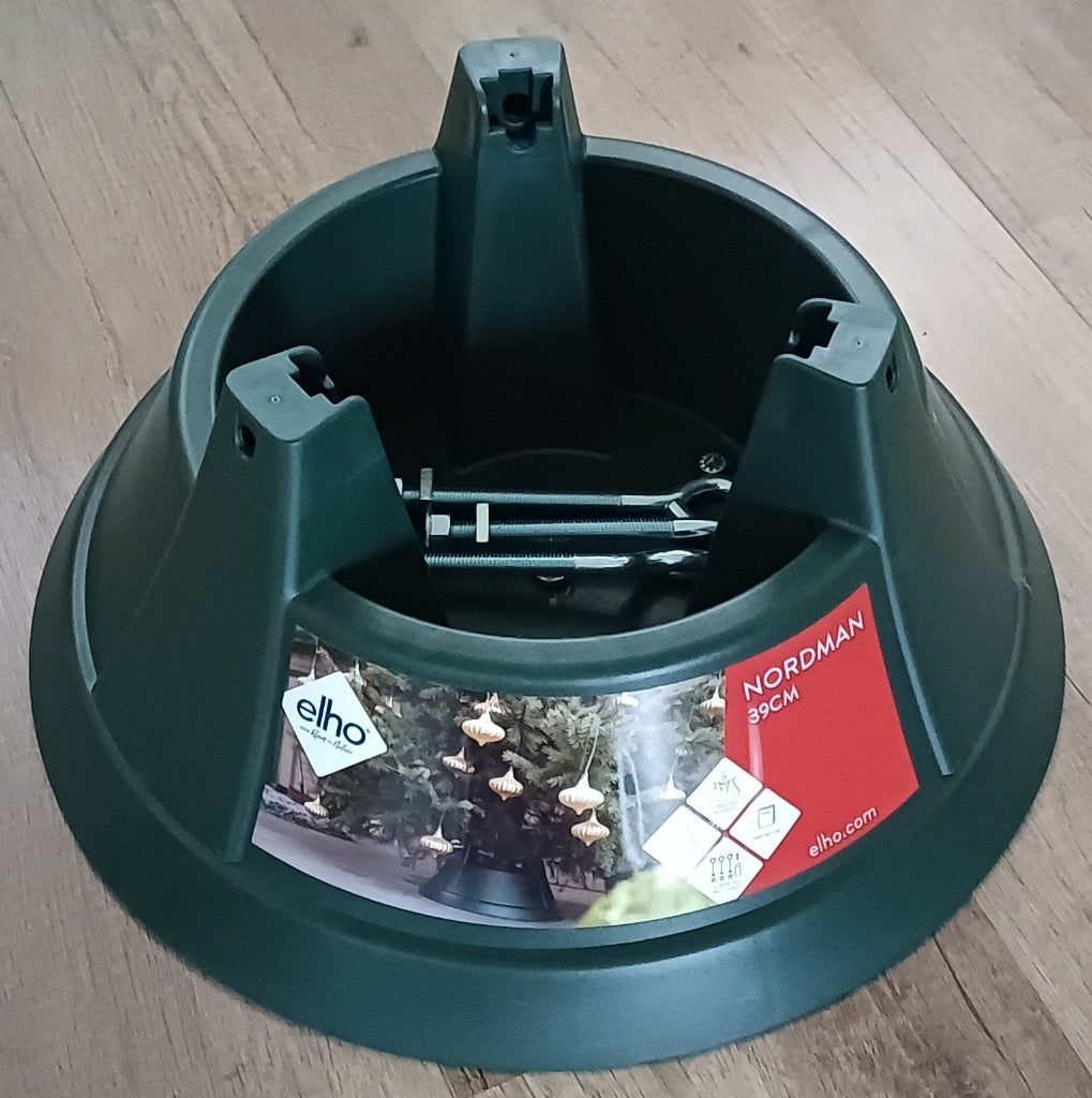 Elho Nordman kerstboom standaard 39 cm, Diversen, Kerst, Zo goed als nieuw, Ophalen