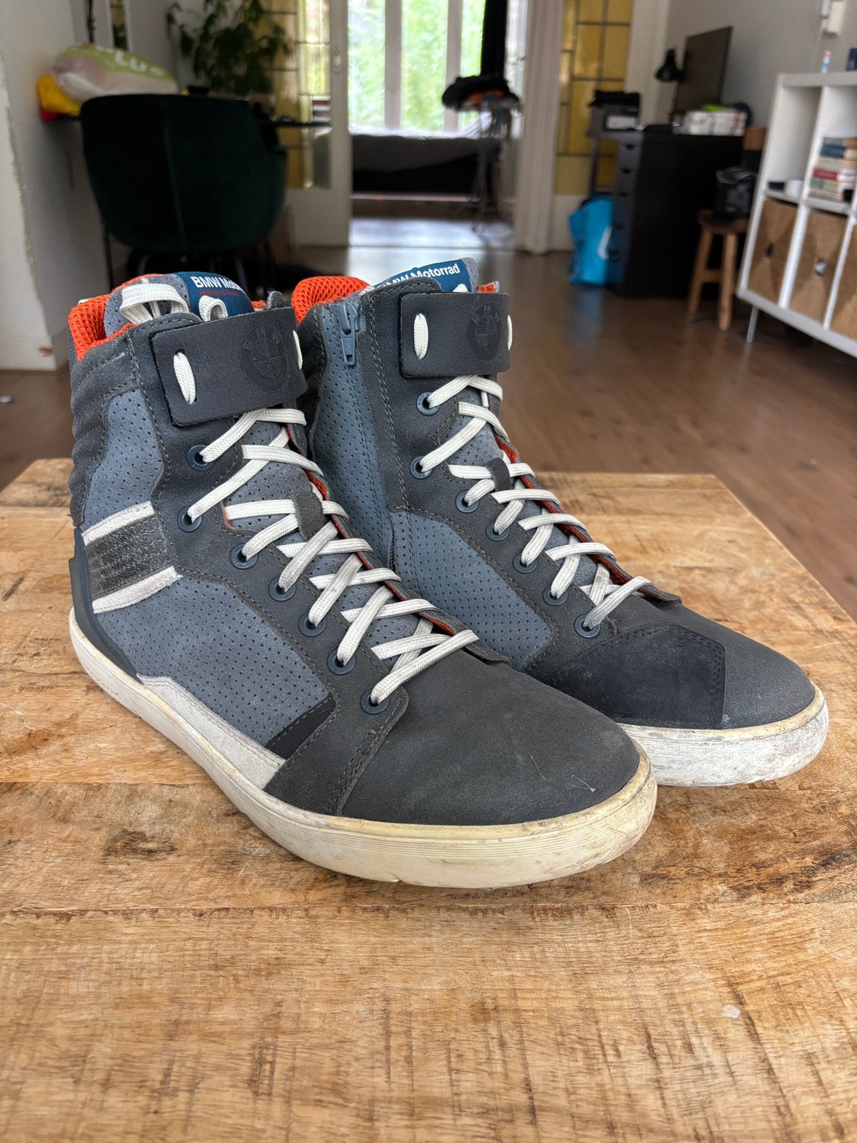 BMW Motorrad Sneaker RIDE Motorschoenen – Maat 46, Motoren, Ophalen of Verzenden, Tweedehands, Heren, Laarzen