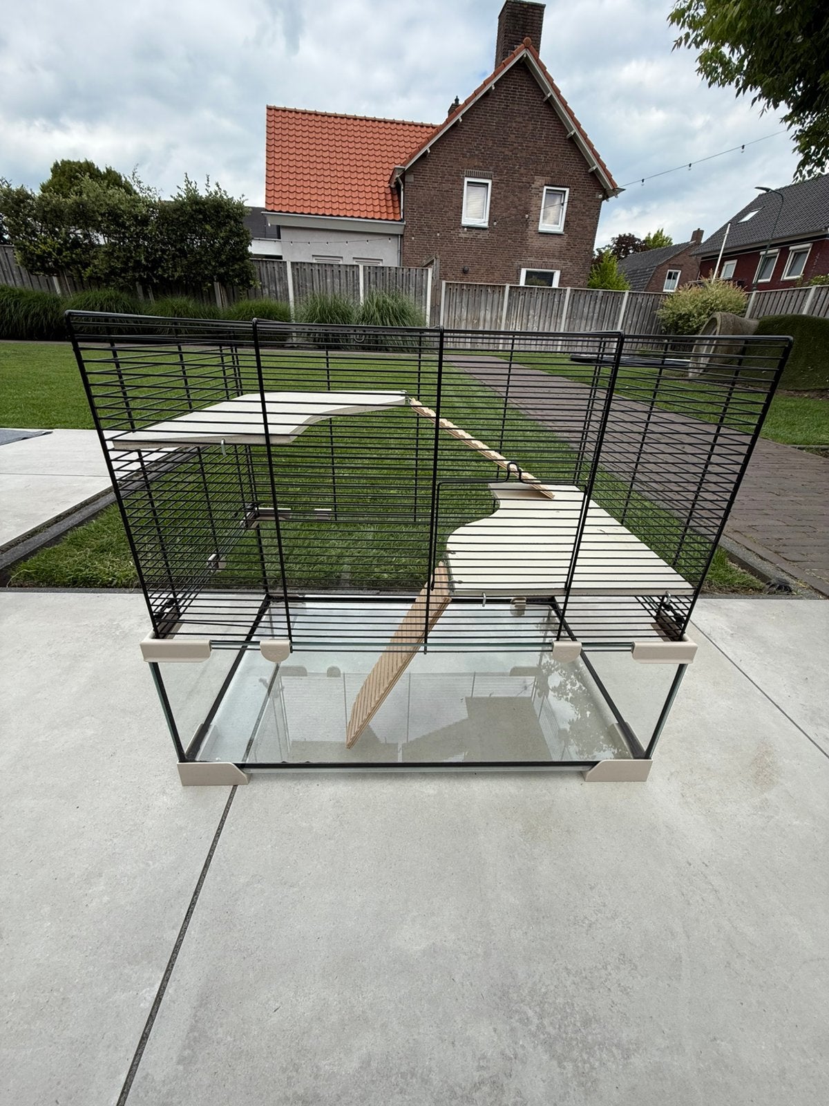 Hamsterkooi in prima staat, Kooi, Minder dan 75 cm, Zo goed als nieuw, Ophalen