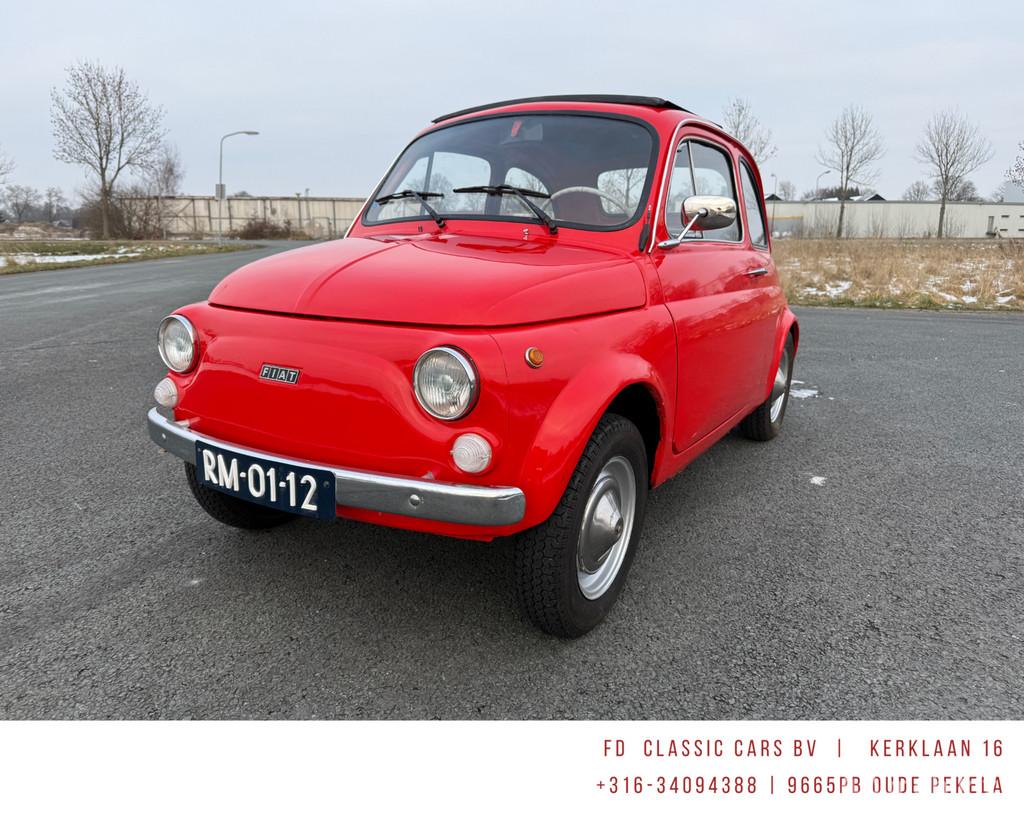 Fiat Nuova 500 in zeer nette staat, Auto's, Oldtimers, Overige carrosserieën, 4 stoelen, Overige kleuren, Handgeschakeld