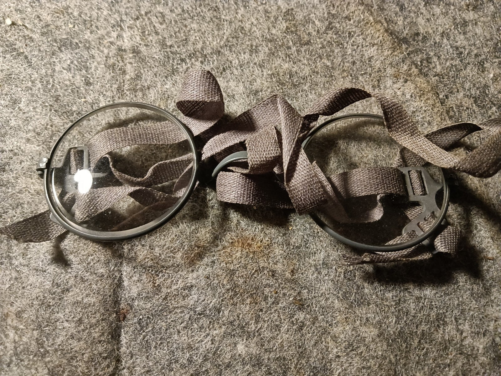 Wehrmacht Maskenbrille topstaat, Verzamelen, Militaria | Tweede Wereldoorlog, Ophalen of Verzenden, Duitsland